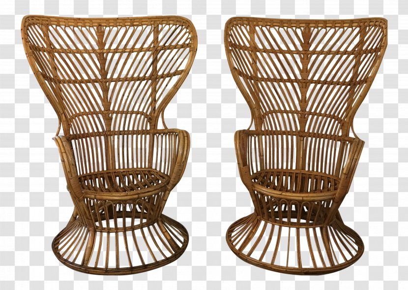 Table Rattan Chair Garden Furniture Wicker Transparent PNG
