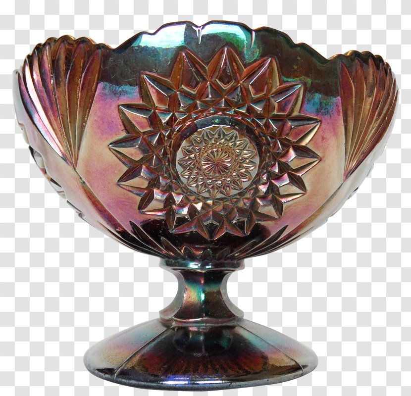 Brockwitz Tableware Carnival Glass Rose - Show Transparent PNG