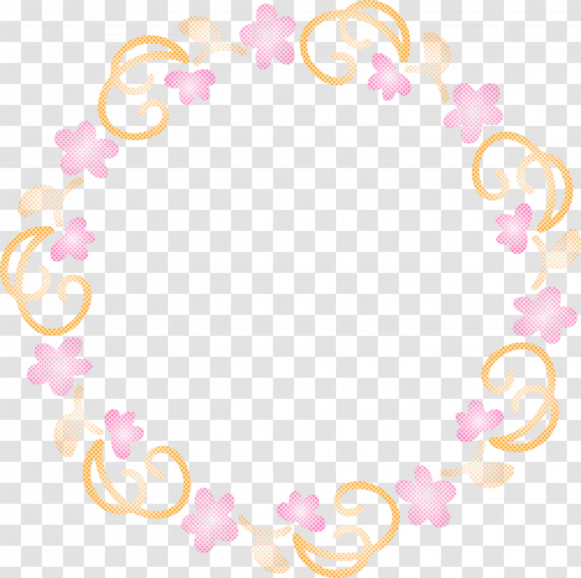 Spring Frame Flower Frame Floral Frame Transparent PNG