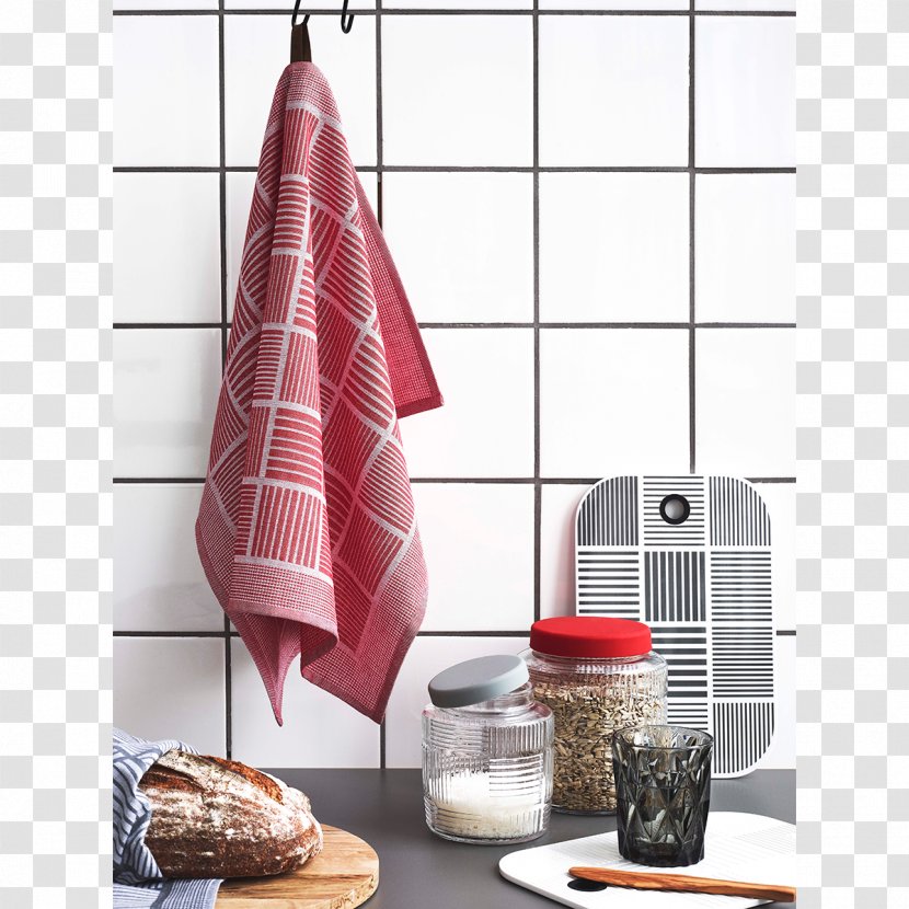 Drap De Neteja Rosendahl Cotton Tableware - Theedoek - Red Towel Transparent PNG