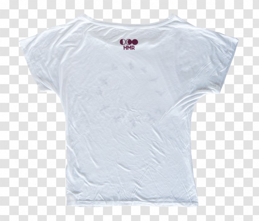 T-shirt Shoulder Sleeve - Shirt - Two White T Shirts Transparent PNG
