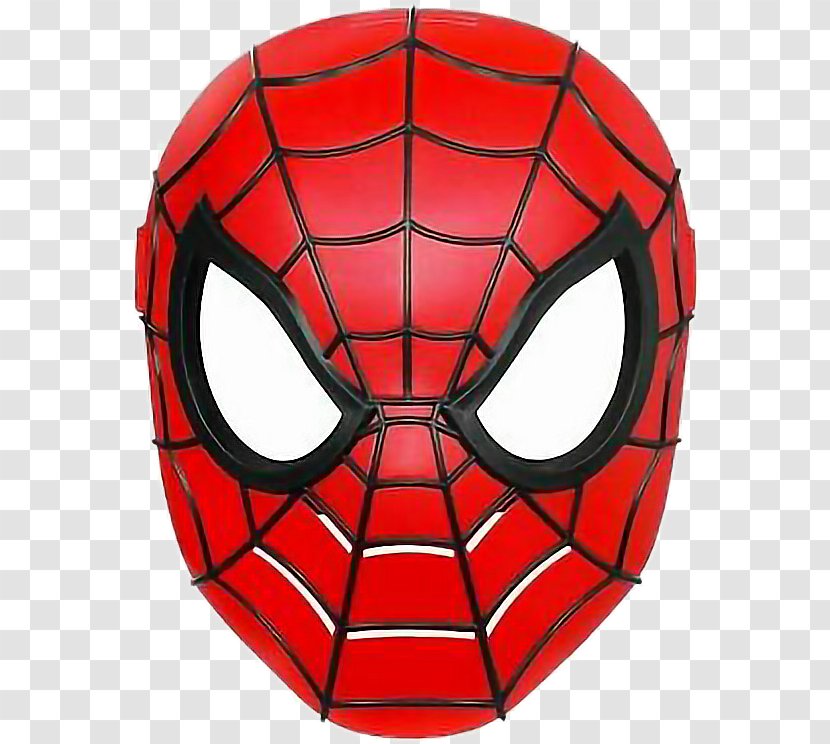 Spider-Man Mask Iron Man Superhero Hasbro - Protective Gear In Sports - Spider-man Transparent PNG