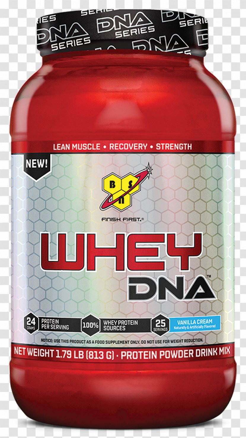 Cream Milkshake Dietary Supplement Whey Protein - Isolate - Strawberry Transparent PNG