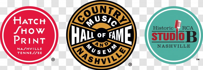 Country Music Hall Of Fame And Museum Logo Product Font - Signage Transparent PNG