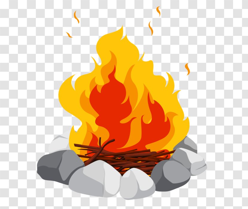 Campfire Bonfire Clip Art - Drawing Transparent PNG
