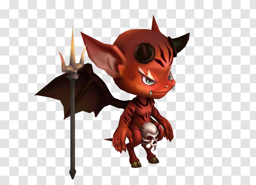 Carnivora Dragon Cartoon Figurine - Little Devil Transparent PNG