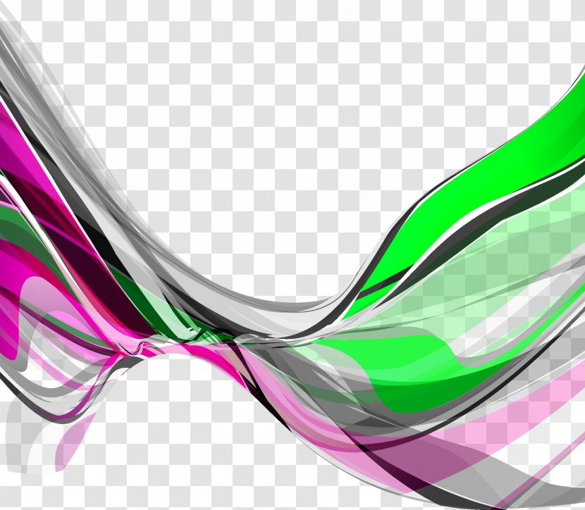 Line Graphic Design - Shape - Colorful Stripes Transparent PNG