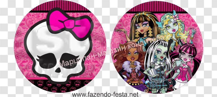Paper Monster High Party Bakery Printing - Game Transparent PNG