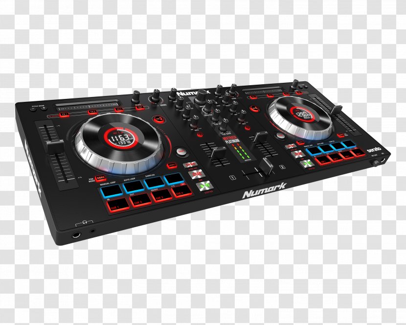 Numark Mixtrack Platinum DJ Controller Disc Jockey 3 Pro III - Silhouette - Dj Transparent PNG