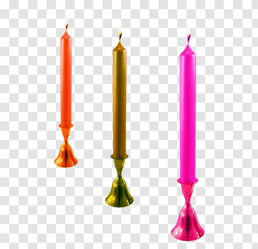 Designer - Flameless Candle - Exquisite European-style Candlesticks Transparent PNG