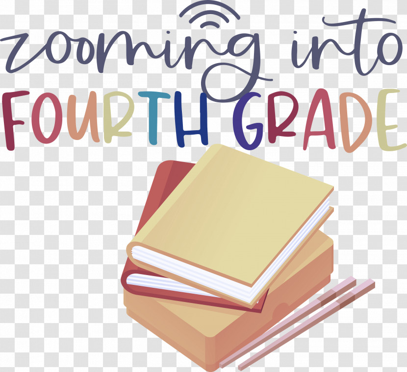 Back To School Fourth Grade Transparent PNG