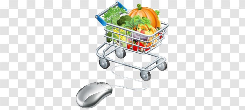 Shopping Cart Stock Photography Grocery Store - Food Transparent PNG