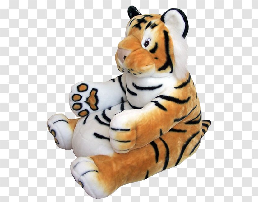 Tiger Child Plush Toy Chair - Wildlife Transparent PNG