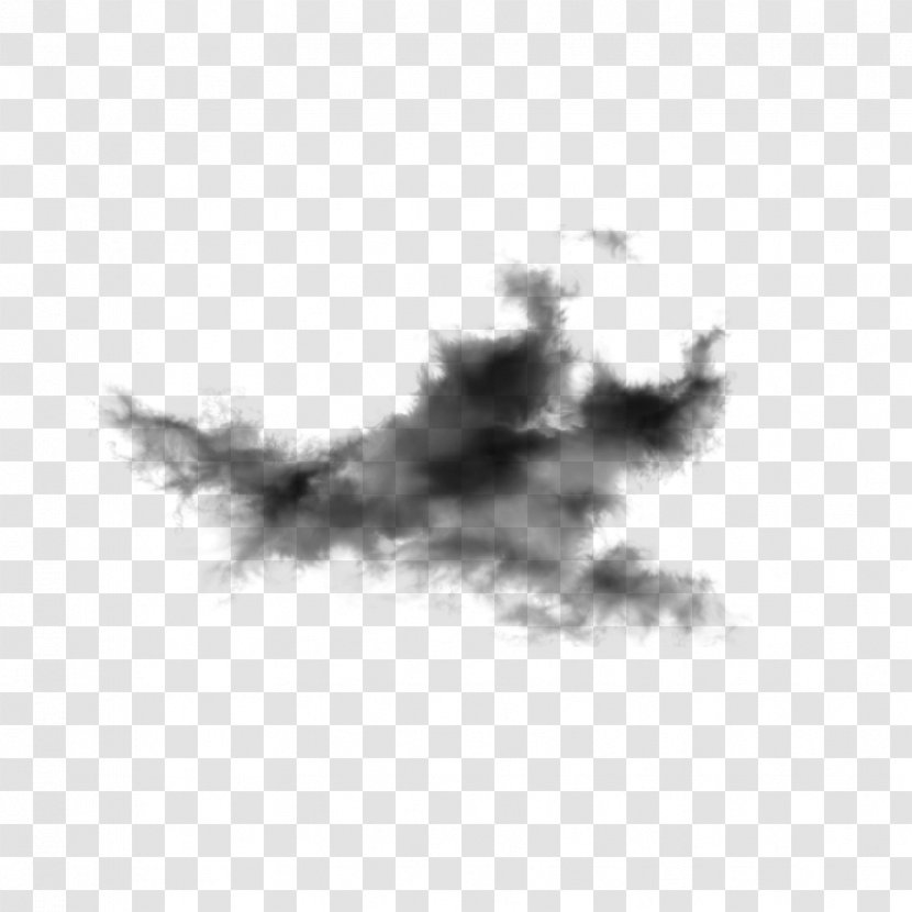 Cloud Sky Clip Art - Black Transparent PNG