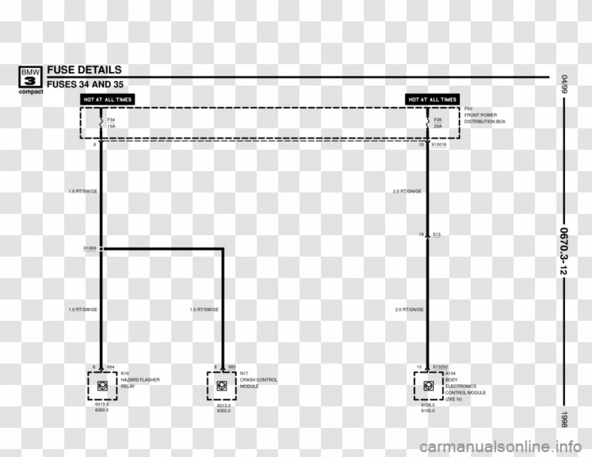 Drawing Line Diagram - Plan - Bmw E36 Transparent PNG