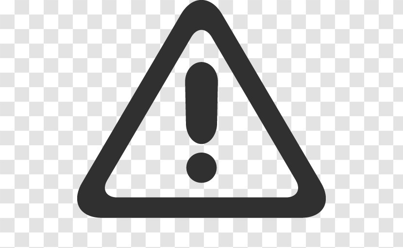 Triangle Area Symbol Sign - Alert Transparent PNG