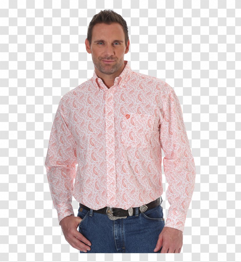 T-shirt Dress Shirt Paisley Wrangler Transparent PNG