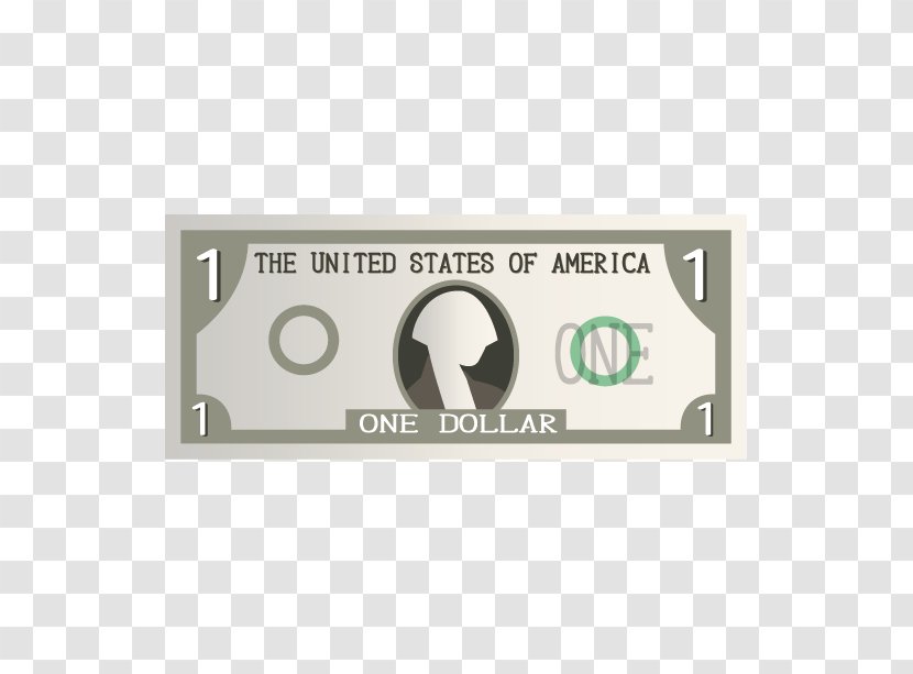 United States Dollar Banknote One-dollar Bill Money - Onedollar Transparent PNG