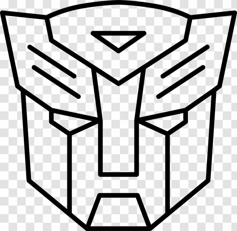 Optimus Prime Bumblebee Drawing Transformers - Line Art - Mask Vector Transparent PNG