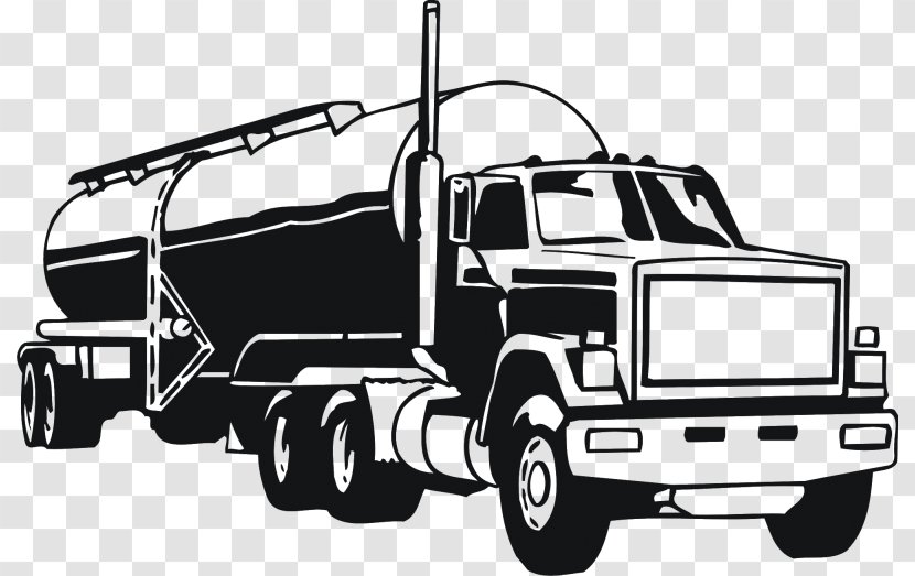 Car Tank Truck Semi-trailer Clip Art - Automotive Design Transparent PNG