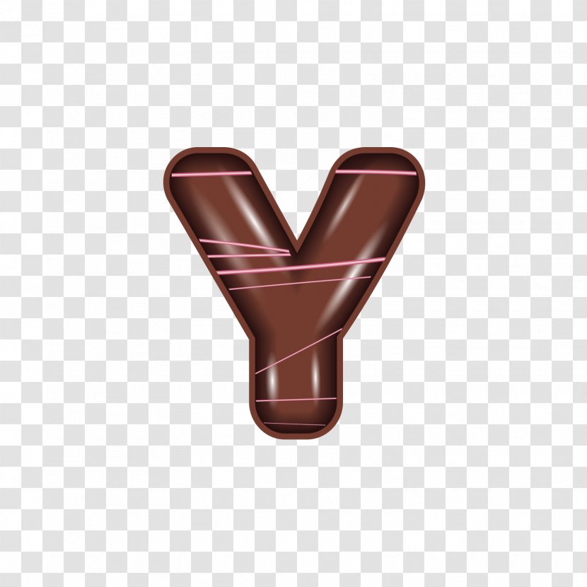 Chocolate Letter - The Alphabet Y Transparent PNG