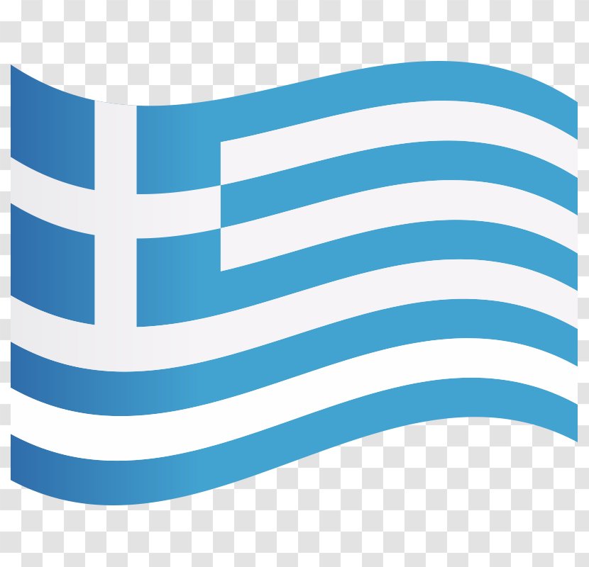 Flag Of Greece Slovakia Greek Language - Area Transparent PNG