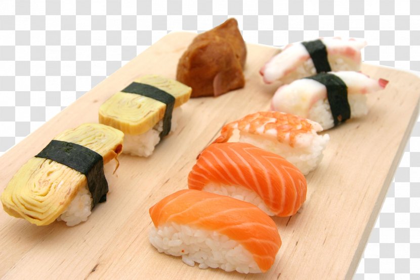 Sushi Japanese Cuisine Sashimi Food Very-low-calorie Diet Transparent PNG