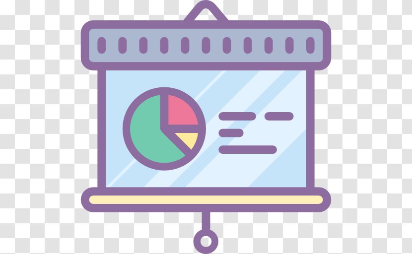 Chart Presentation - Purple - Icon Transparent PNG
