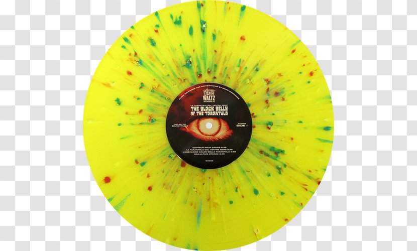 Compact Disc Phonograph Record Color Picture Cv313 - Yellow - Motion Poster Transparent PNG