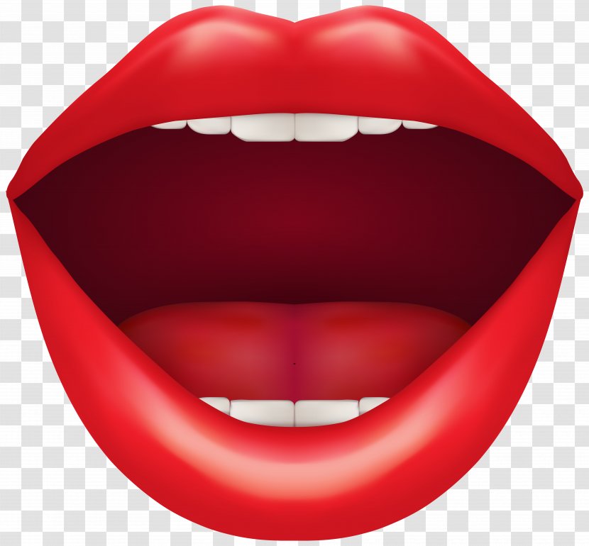 Mouth Clip Art - Frame - Red Lips Transparent PNG