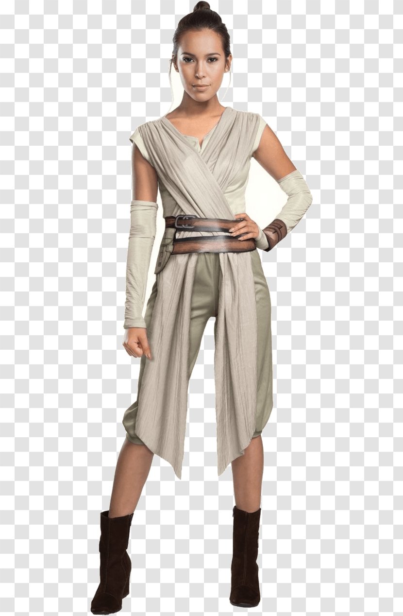 Rey Star Wars Episode VII Luke Skywalker Costume - Party Transparent PNG