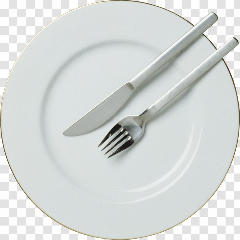 Fork Plate Knife Spoon - Product Design - Image Transparent PNG