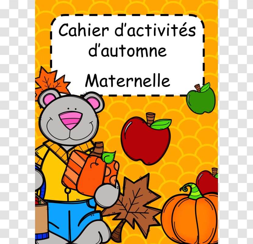 Kindergarten Autumn Notebook Writing Child - Food Transparent PNG