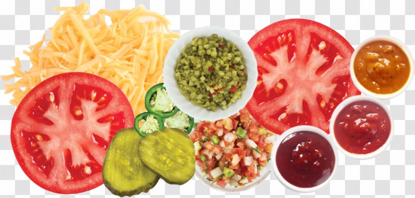 Vegetarian Cuisine Vegetable Fast Food Ice Cream - Tomato - Fresh Ingredients Transparent PNG