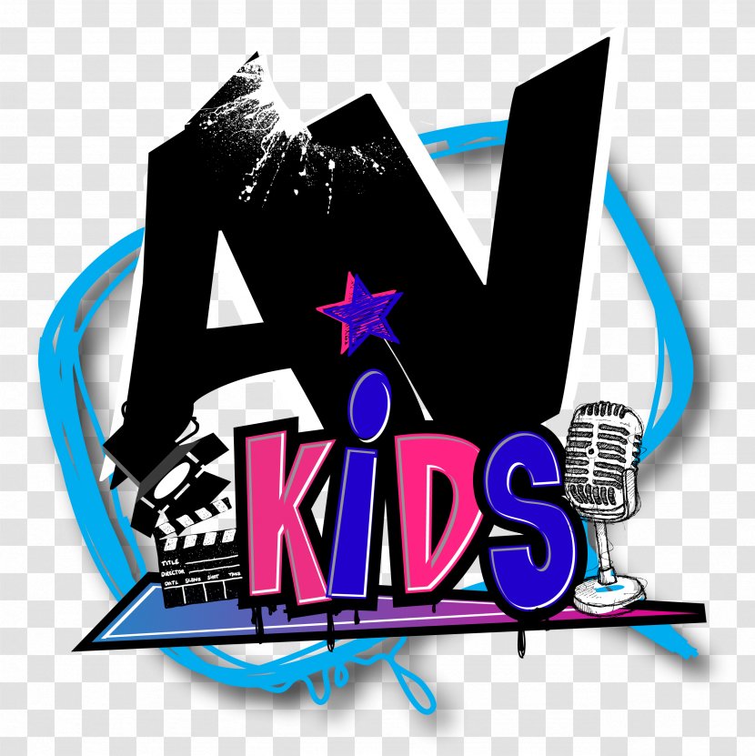 AV Kids Miami Logo Child Brand Theatre - Watercolor - Silhouette Transparent PNG