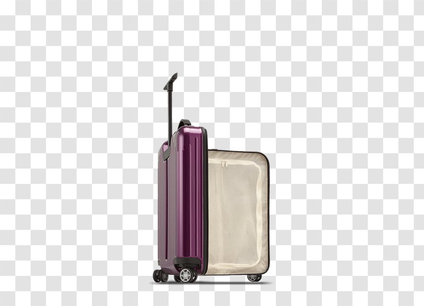 Hand Luggage Rimowa Salsa Air Ultralight Cabin Multiwheel Suitcase Baggage - Purple - Airplane Transparent PNG