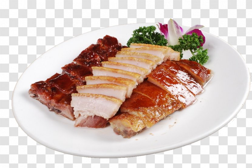 Roast Goose Peking Duck Buzhenina - Meat - Pork Fight Transparent PNG