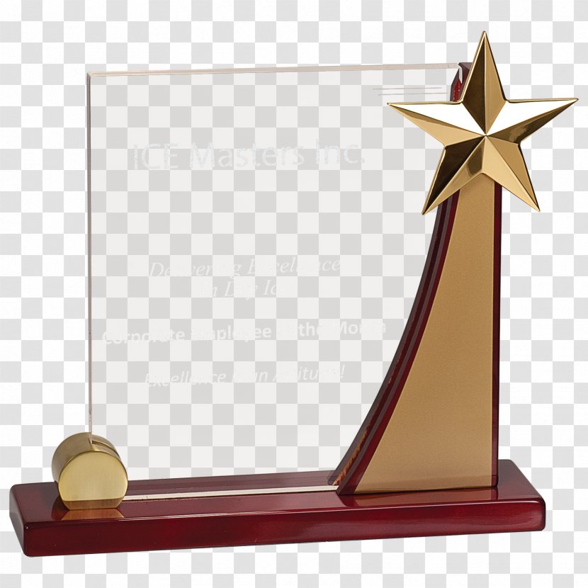 Ambees Engraving Inc Trophy Award Glass Commemorative Plaque Transparent PNG