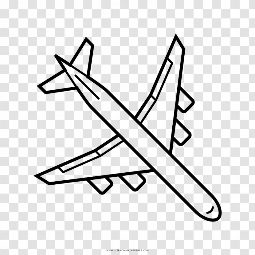 Airplane Drawing Graphic Design - Royaltyfree Transparent PNG