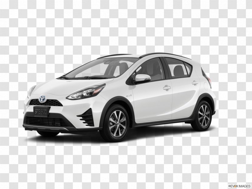 2018 Toyota Prius C One Hatchback Car Four Transparent PNG