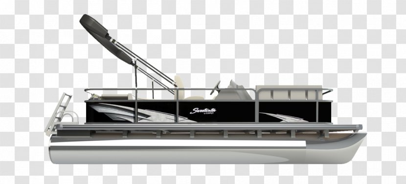 Bayville Motor Boats Pontoon Yacht - Outboard - Boat Transparent PNG