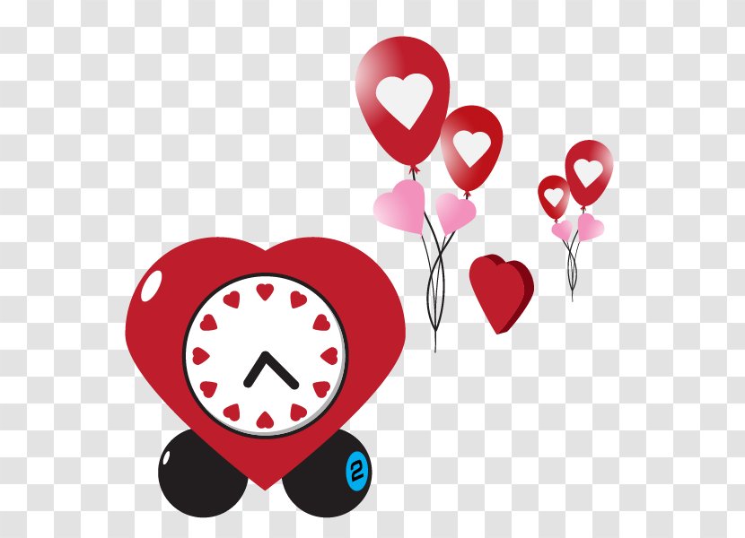 Valentines Day Heart Clip Art - Frame - Vector Wedding Love Balloons Alarm Transparent PNG
