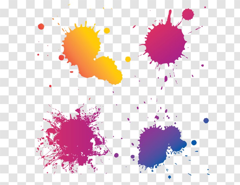 Splash Vector Graphics Color Illustration Image - Magenta - Collection Transparent PNG