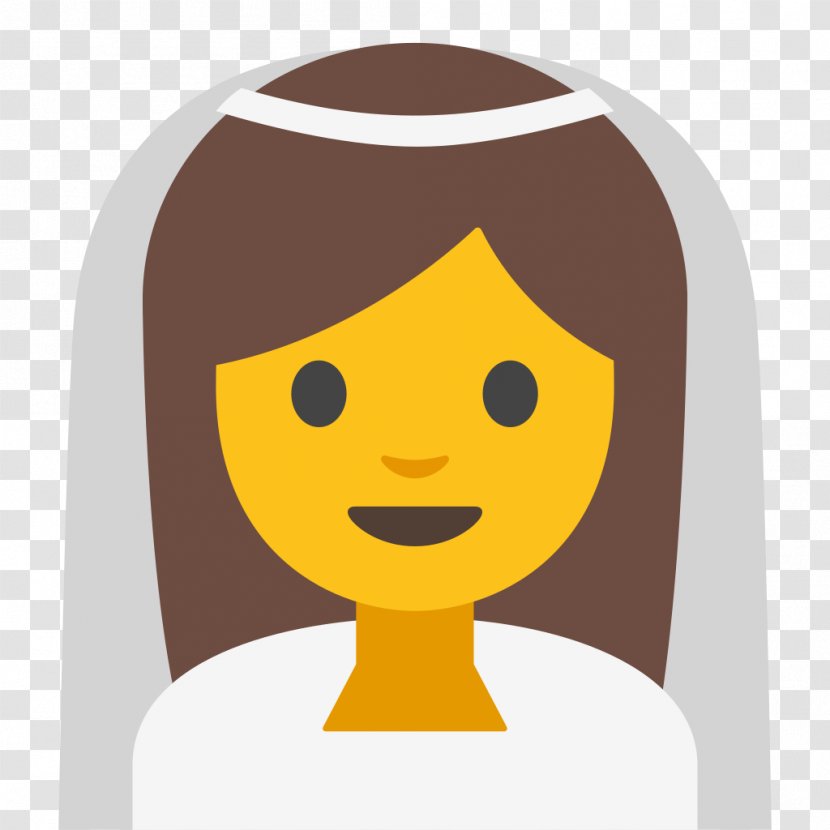 World Emoji Day Woman Google Gender Equality - Emoticon - Veil Transparent PNG