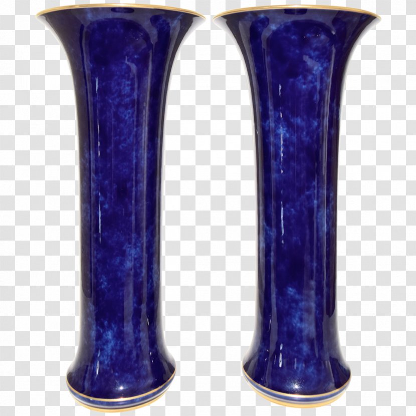 Cobalt Blue Vase - Antique Transparent PNG