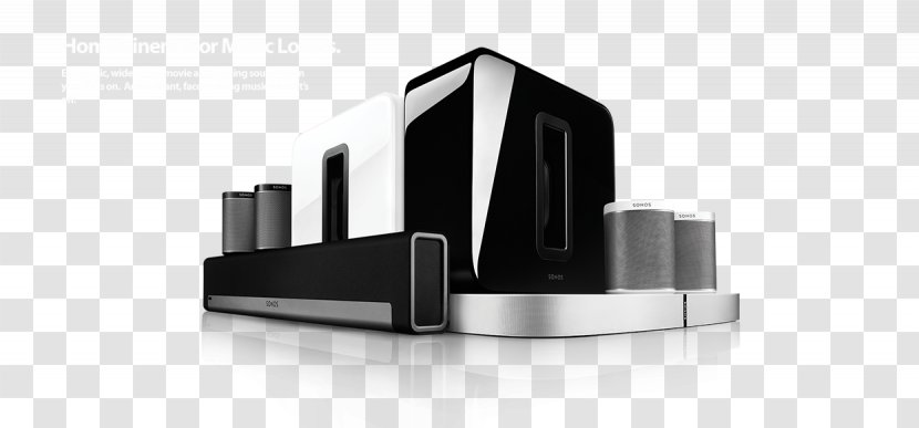 Sonos Home Theater Systems Loudspeaker Play:3 Audio - Soundbar Transparent PNG