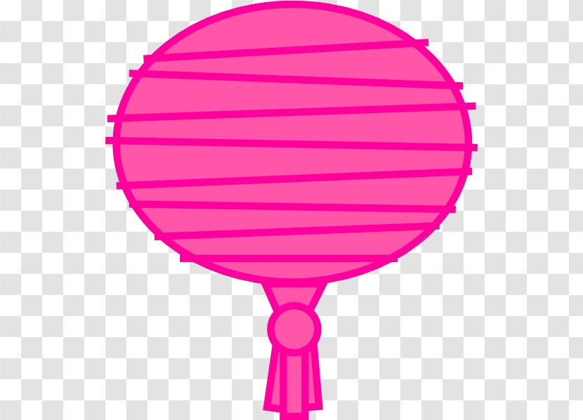Hot Air Balloon - Lantern - Magenta Transparent PNG