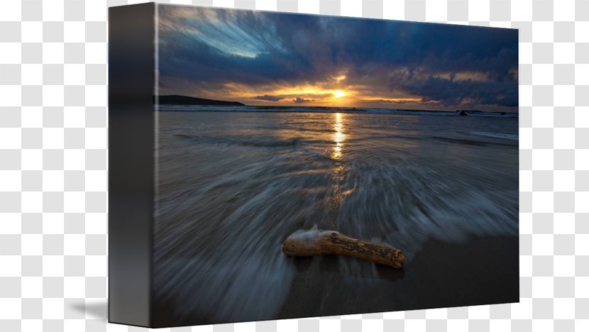 Shore Sea Gallery Wrap Picture Frames Beach - Sunset - At Transparent PNG