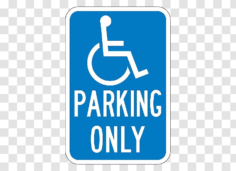 My Office & More Disability Disabled Parking Permit Car Park - Handicap Symbol Transparent PNG