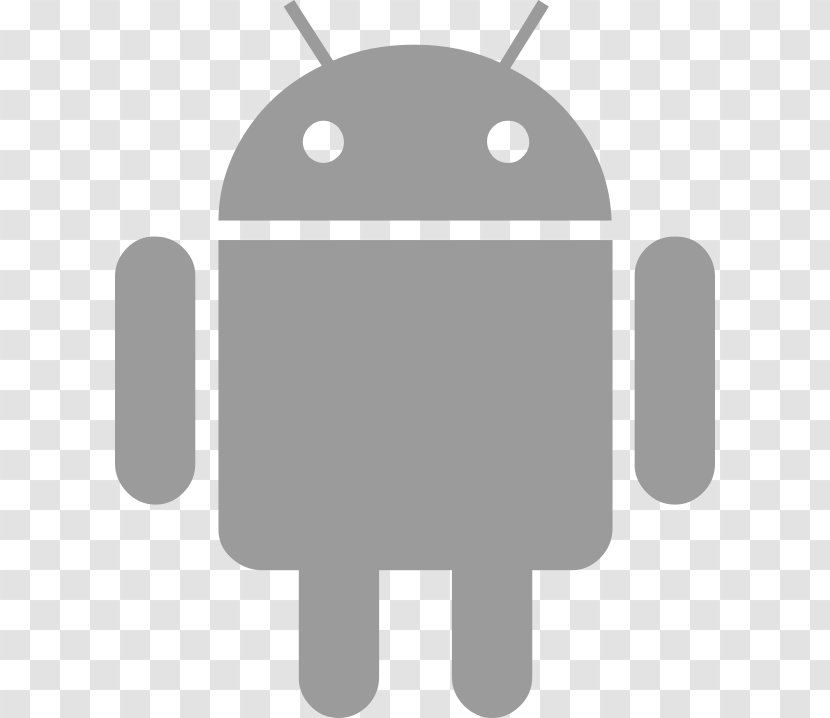 Android Application Software - Black And White Transparent PNG